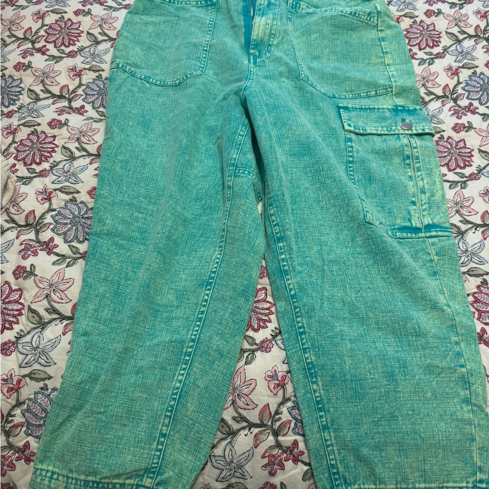 Oli & Hali Green Women's Jeans